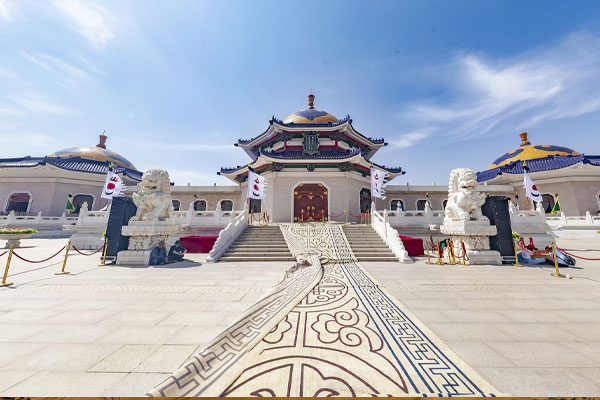 The Mausoleum of Genghis Khan