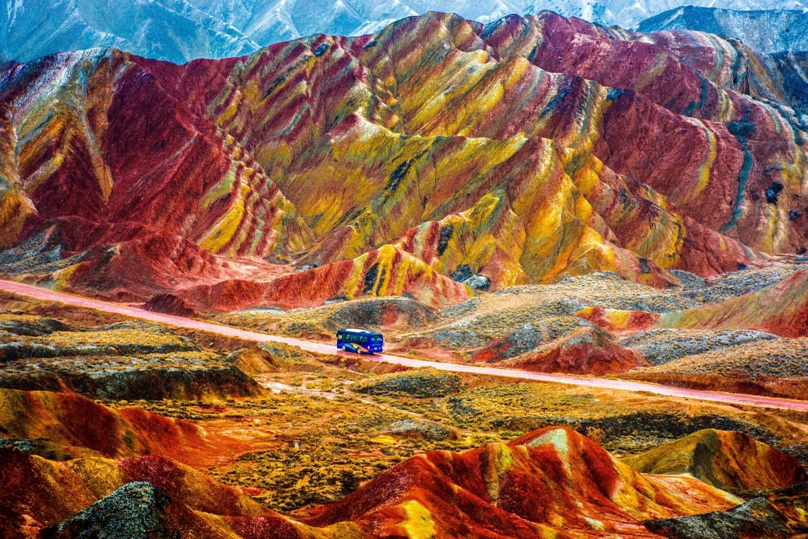 Colorful Danxia Scenic Area