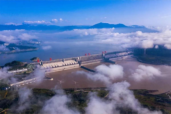 The Three Gorges Dam Tourism Area