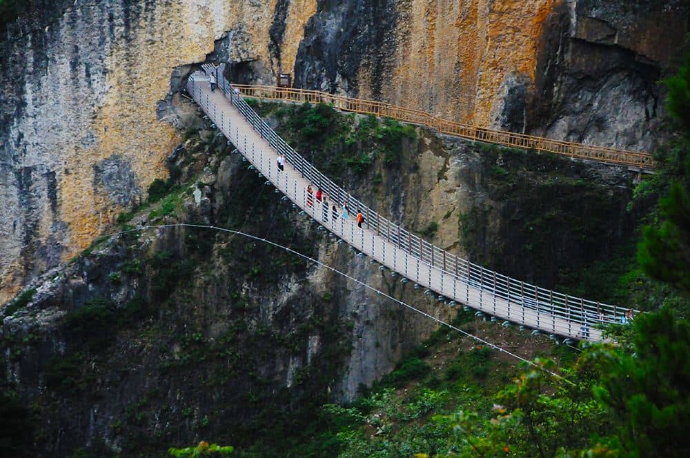 The Wuling Mountain Grand Canyon Scenic Area