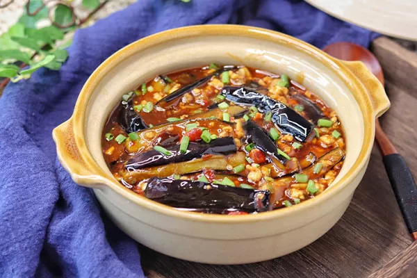 Fish-Fragrant Eggplant Clay Pot