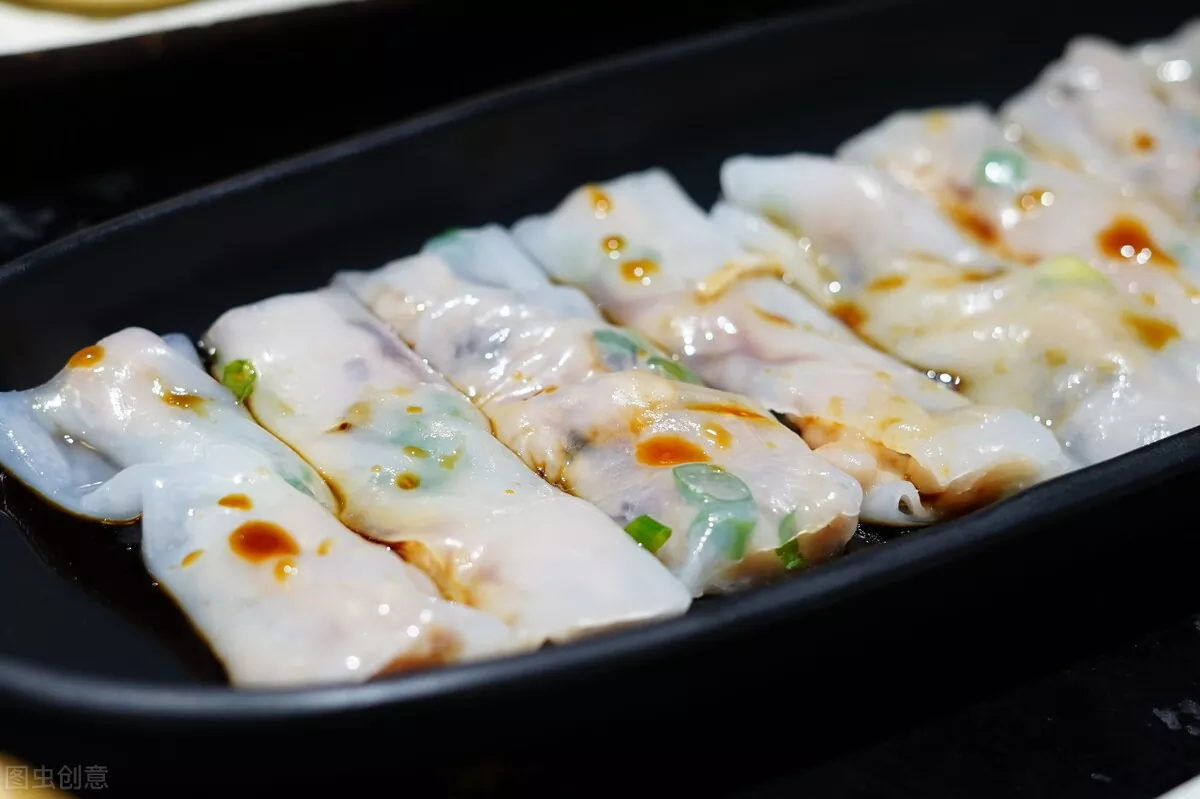 Guangdong Cheung Fun (Guangdong Rice Noodles Roll)