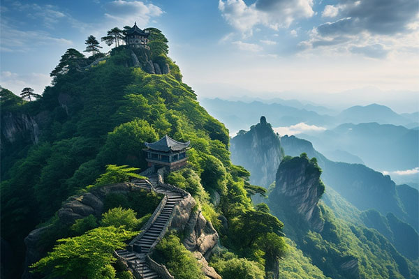 Jiugong Mountain Scenic Area