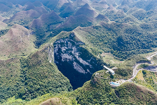 Baise Leye Dashiwei Tiankeng Group Scenic Area