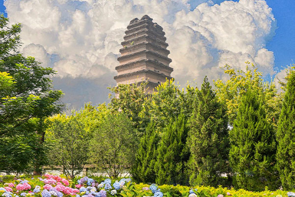 Shaanxi Small Wild Goose Pagoda