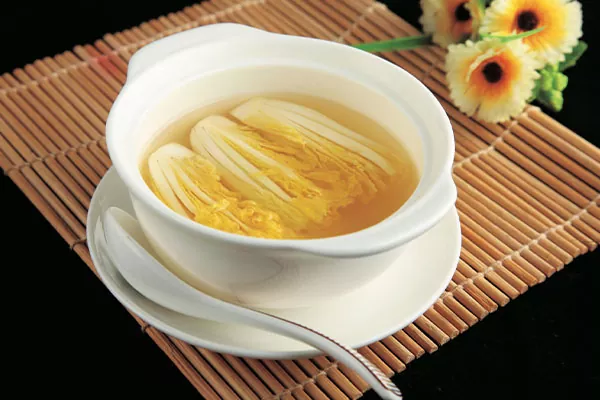 Boiled Chinese Cabbage in Soup