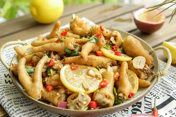 Bubble Pepper Chicken Feet