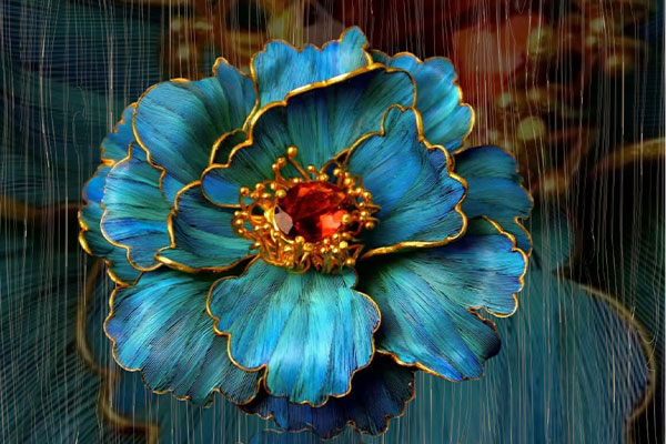 Kingfisher Feather Art (Diancui)